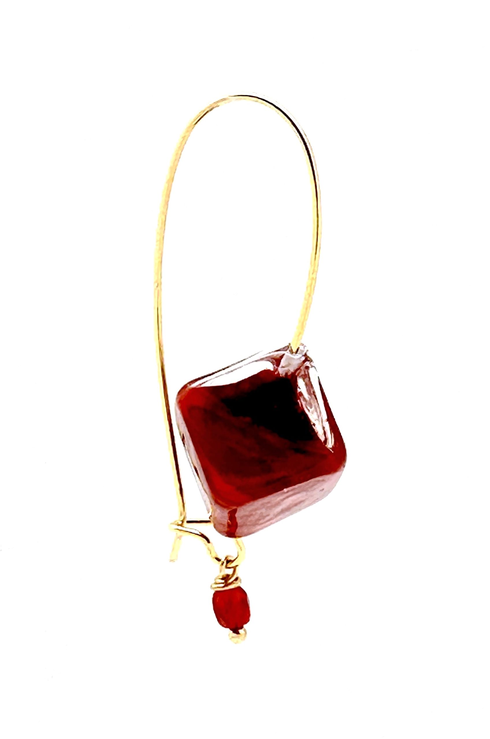 EARRINGS CASANOVA ROSSO